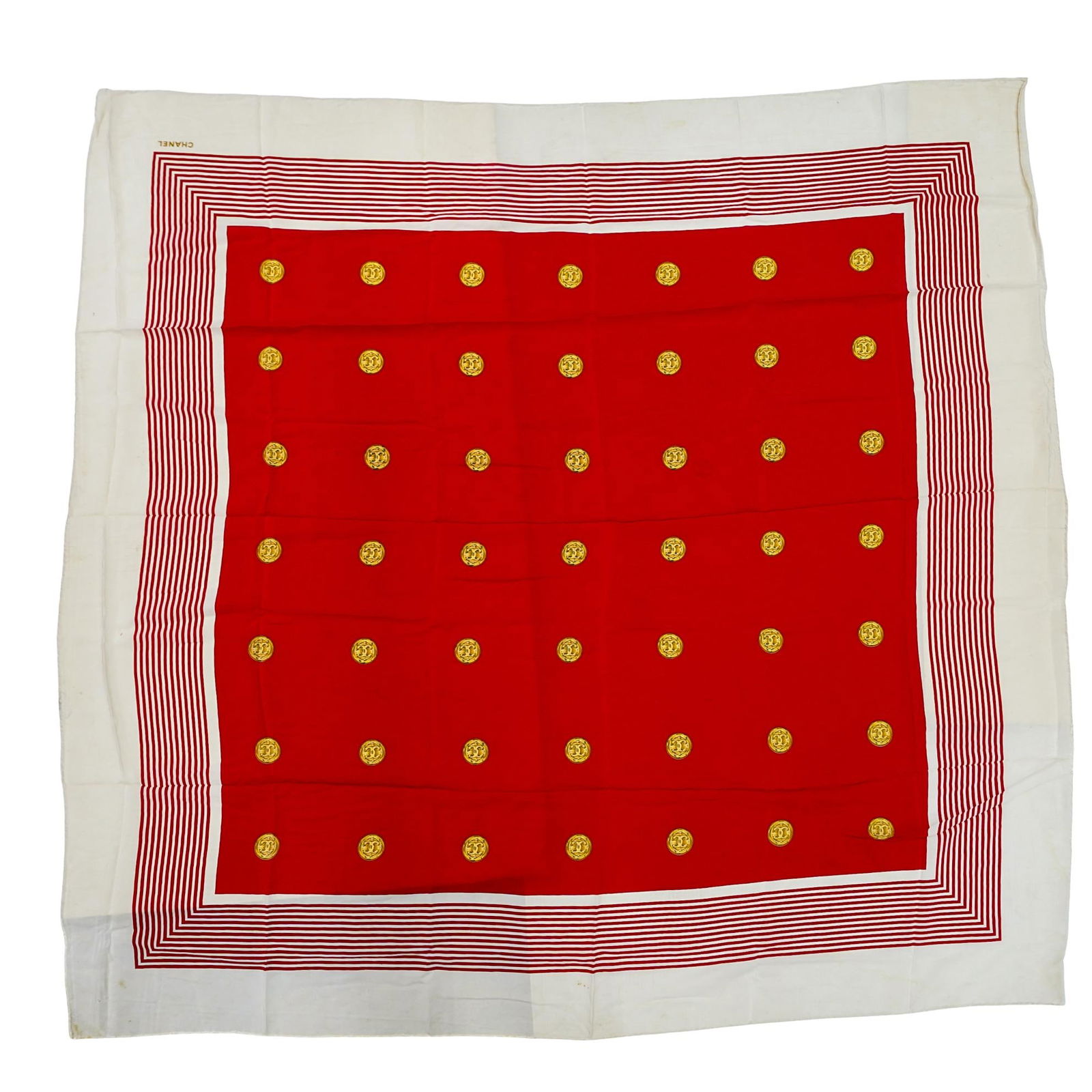 Vintage Chanel Scarf (1 of 5)
