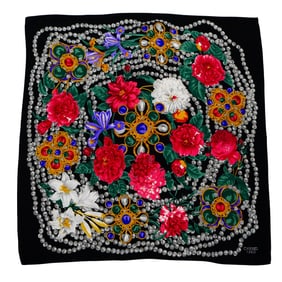 Vintage Chanel Silk Scarf