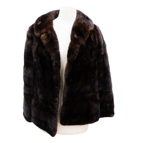 Vintage Mink Fur Ladies Coat Jacket
