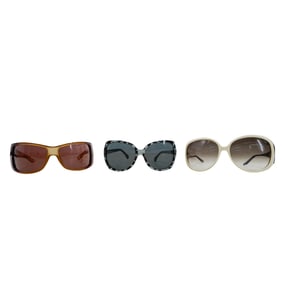 (3 Pc) Dolce Gabbana & Dior Sunglasses