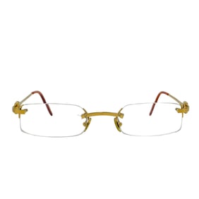 Cartier Gold Plated Eyeglass Frames