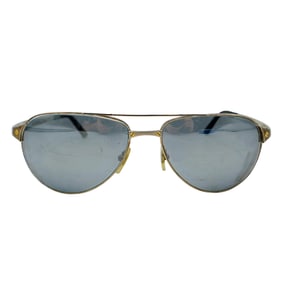 Cartier Edition Santos-Dumont Aviator Style Sunglasses