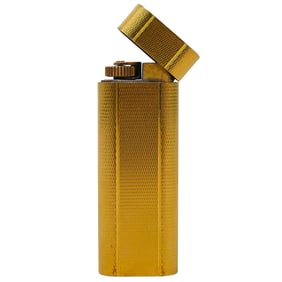 Vintage Cartier Gold Plated Lighter w/ Box