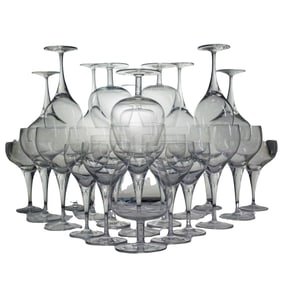 (31 Pc) Rosenthal Glass Liquor Collection