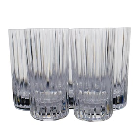(5 Pc) Baccarat Crystal Tumblers