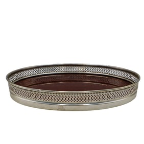 Sterling Silver and Formica Tray