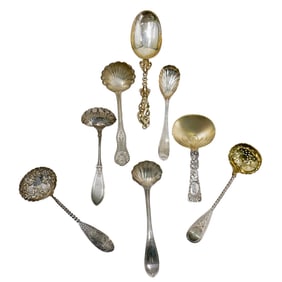(8 Pc) Sterling Silver Spoons Grouping
