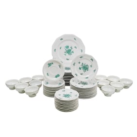 (60 Pc) Rosenthal "Maria Greenhaven" Porcelain Set