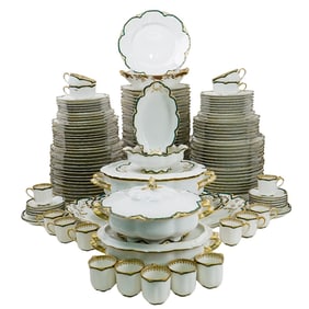 (144 Pc) Limoges Porcelain Service