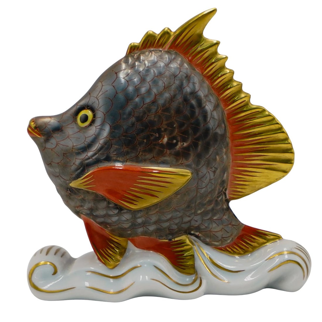 Herend Natural Fish Porcelain Figurine (1 of 7)