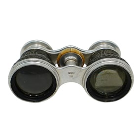 Lemaire Fabricant Sterling Silver Opera Binoculars