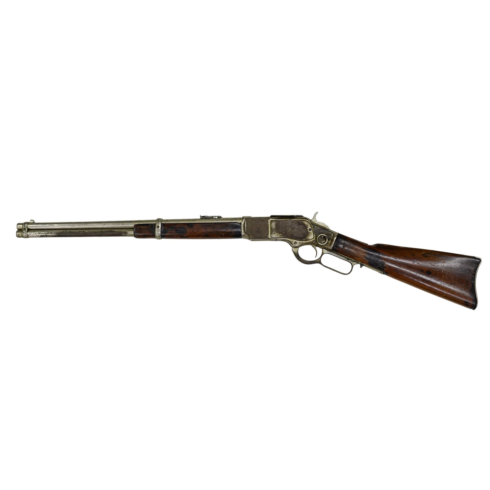 1873 Winchester Top Eject Lever Action Rifle: 1873 Winchester Top Eject Lever Action Rifle1873-1923, AmericanThe Winchester Model 1873 rifle is one of the most iconic firearms in American history, often called "The Gun that Won the West.&quo