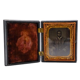 Tintype Of African American Man