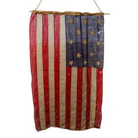 Antique 13-Star American Flag