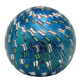 Orient and Flume (1972-, American) Art Glass Paperweight (1 of 5)