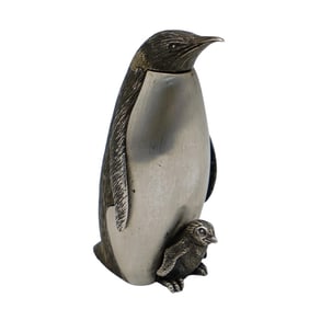 Sterling Silver Penguin Figurine