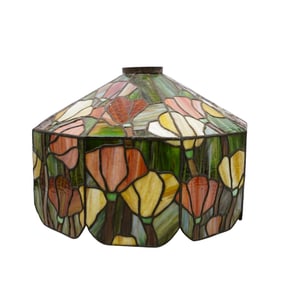 Tiffany Style Slag Glass Pendant Light