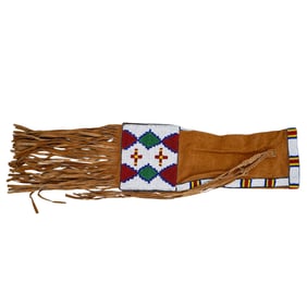 Native American Beaded Pipe Bag