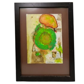 Manolo Cocho (Mexico b. 1968) Watercolor Painting