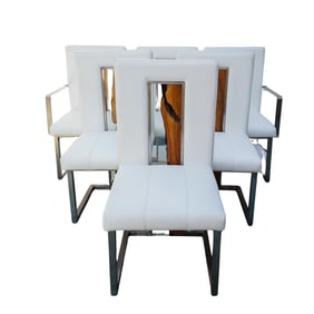 Arditi Collection White Dining Chairs