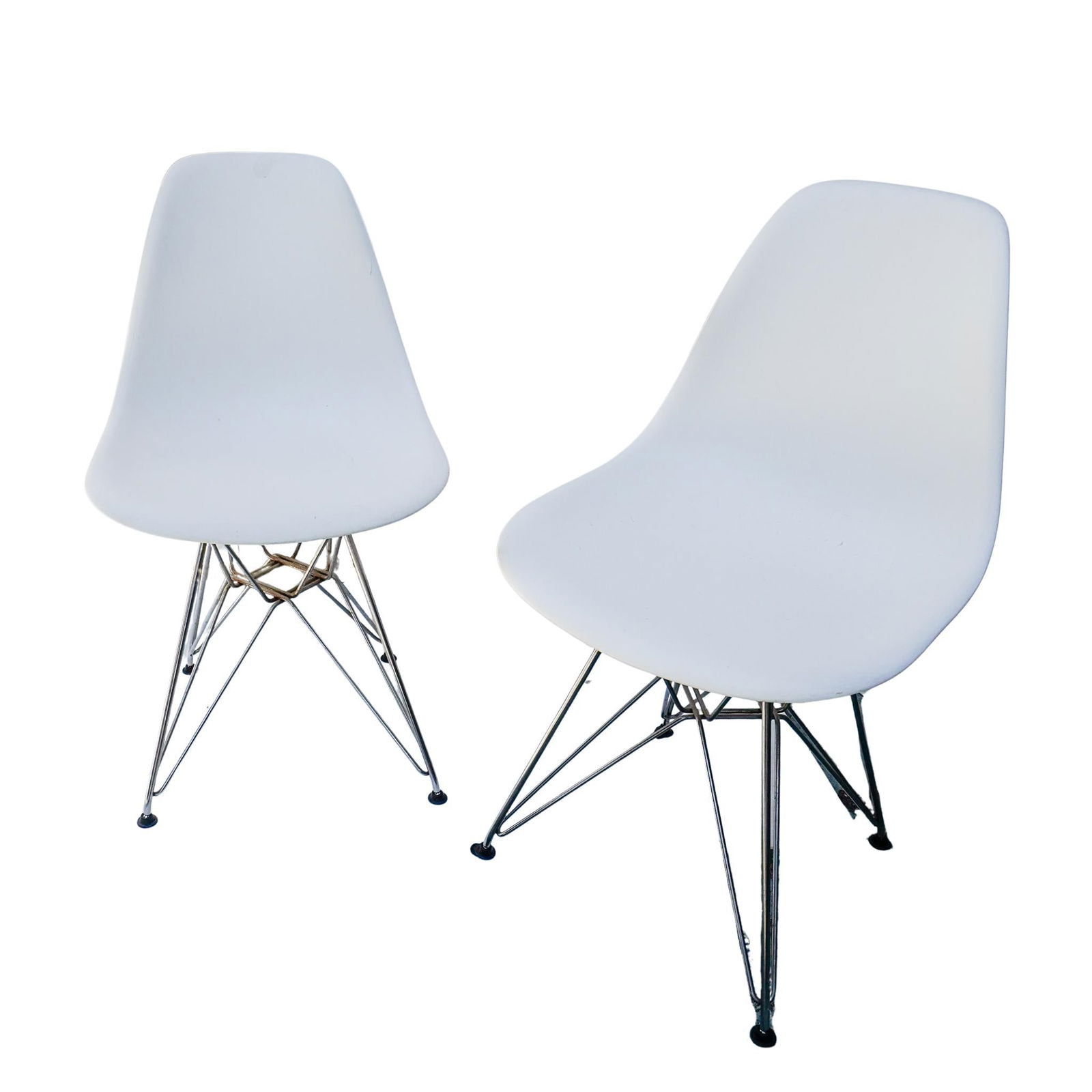 Pair Of Eames Shell Chairs (1 of 7)