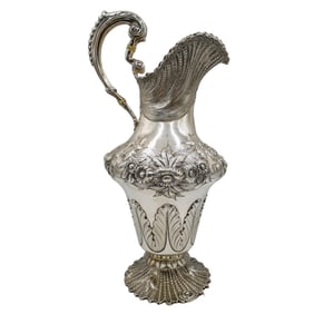 Leonard Urquhart (active 1800s, Scottish) Sterling Pitcher
