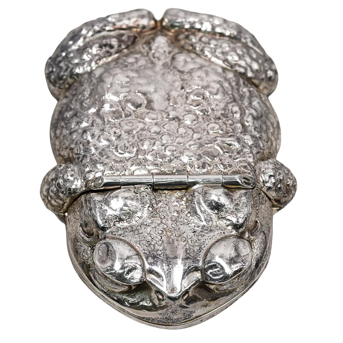 Tiffany and Co. Sterling Frog Cigarette Case (1 of 5)