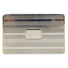 Tiffany & Co. Sterling Silver Stamp Box