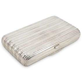 Russian Silver Cigarette Case