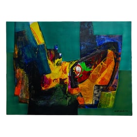 Pedro Avila Gendis (Cuban, 1959) Oil Painting