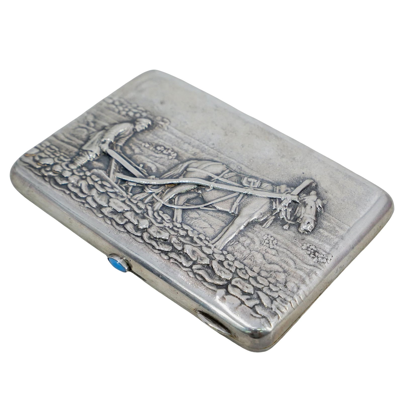 Russian Silver Cigarette Case (1 of 6)