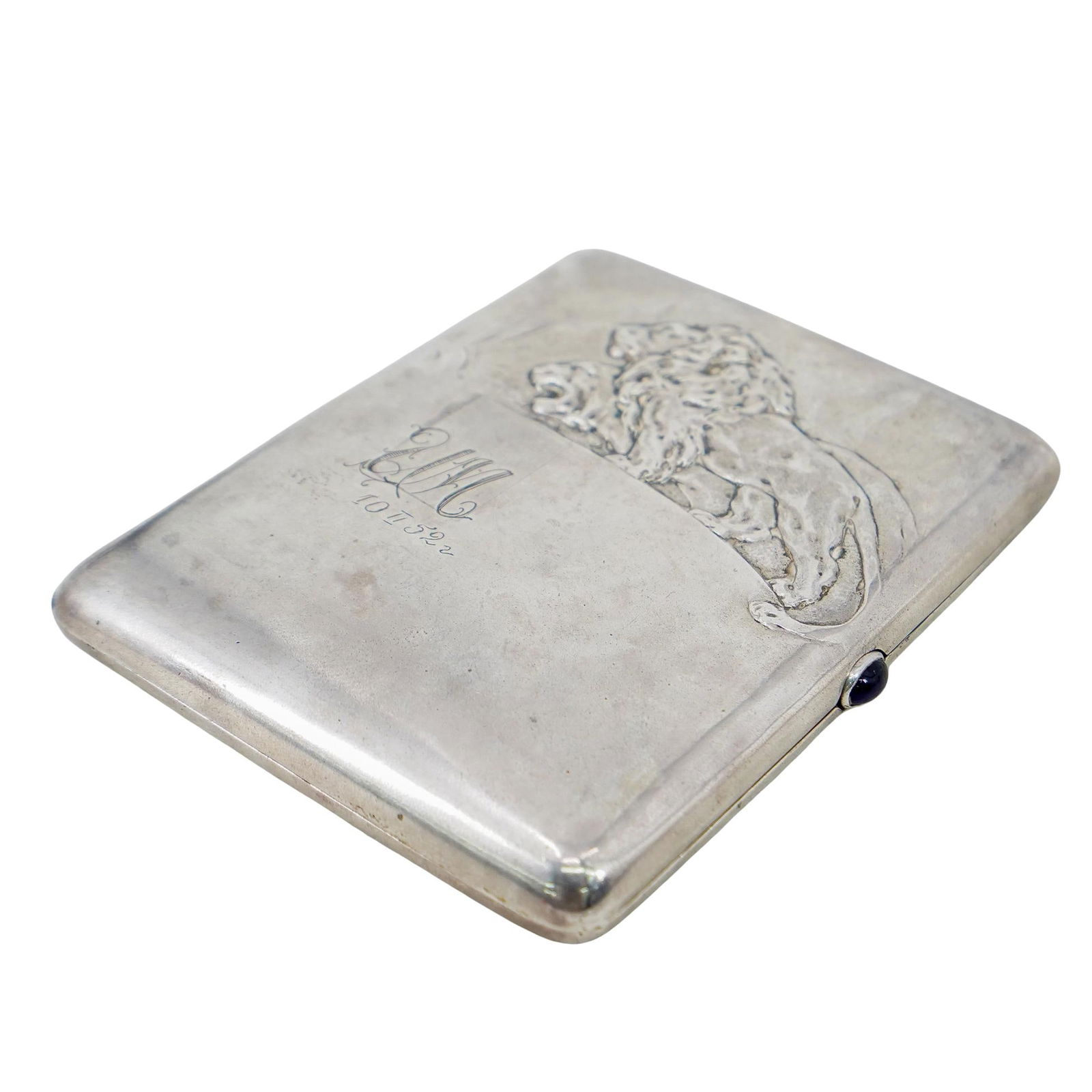 Russian Soviet Silver Cigarette Case (1 of 7)