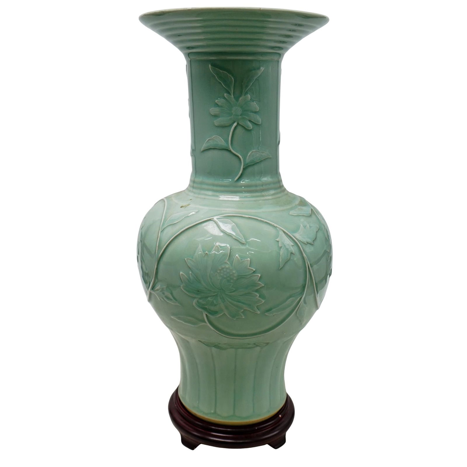 Antique Chinese Celadon Vase (1 of 6)