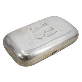 Russian Silver Cigarette Case