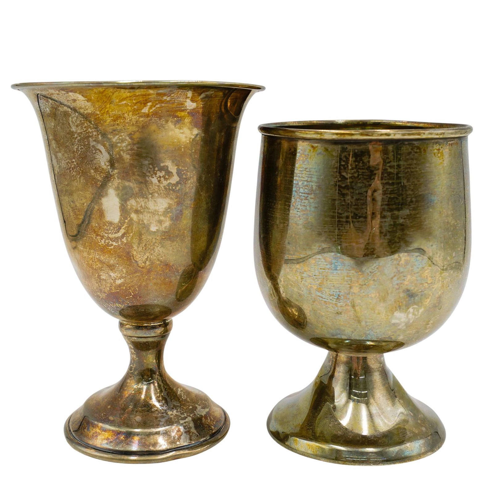 Pair of Sterling Silver Goblets (1 of 8)