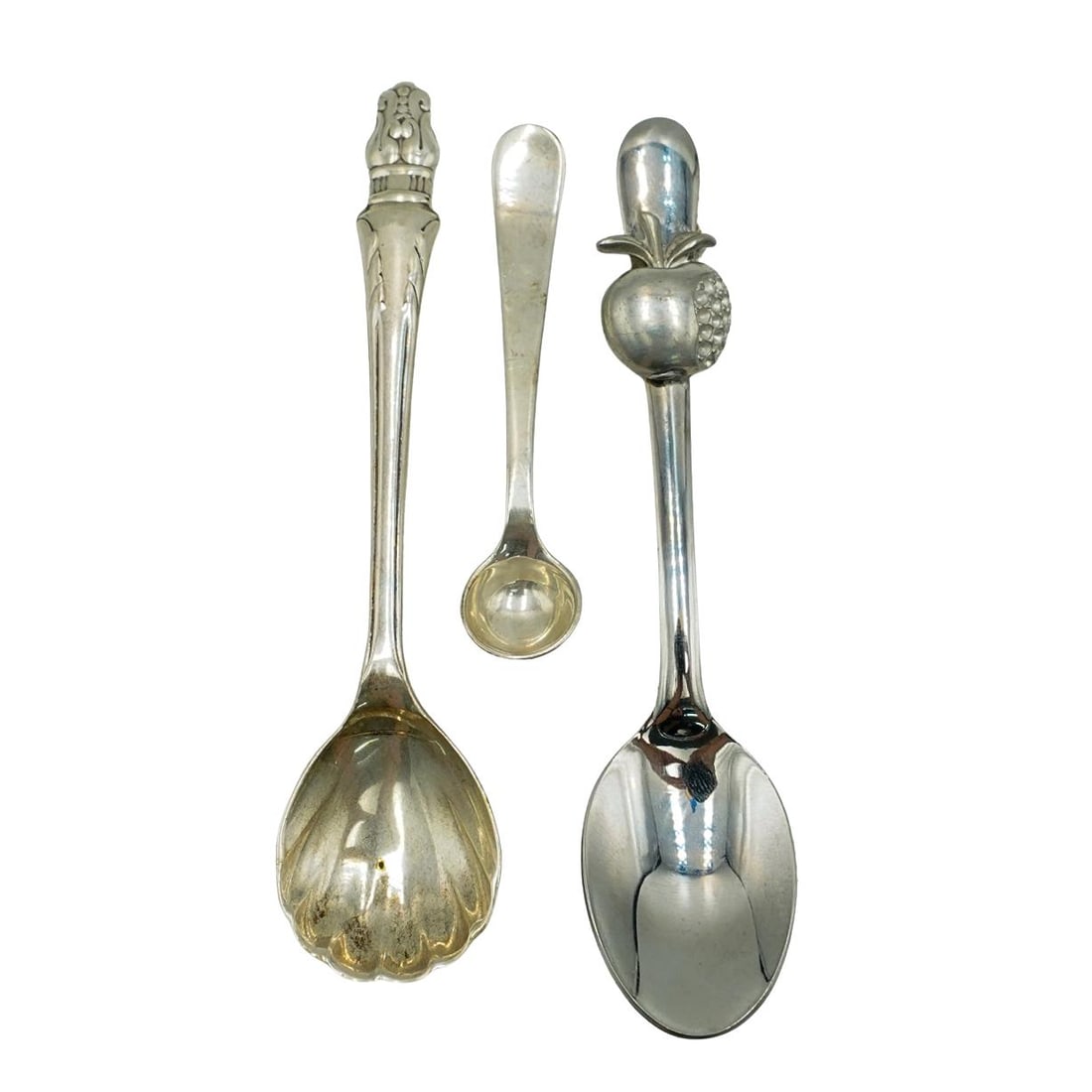 (3 Pcs) Assorted Silver Spoons (1 of 15)