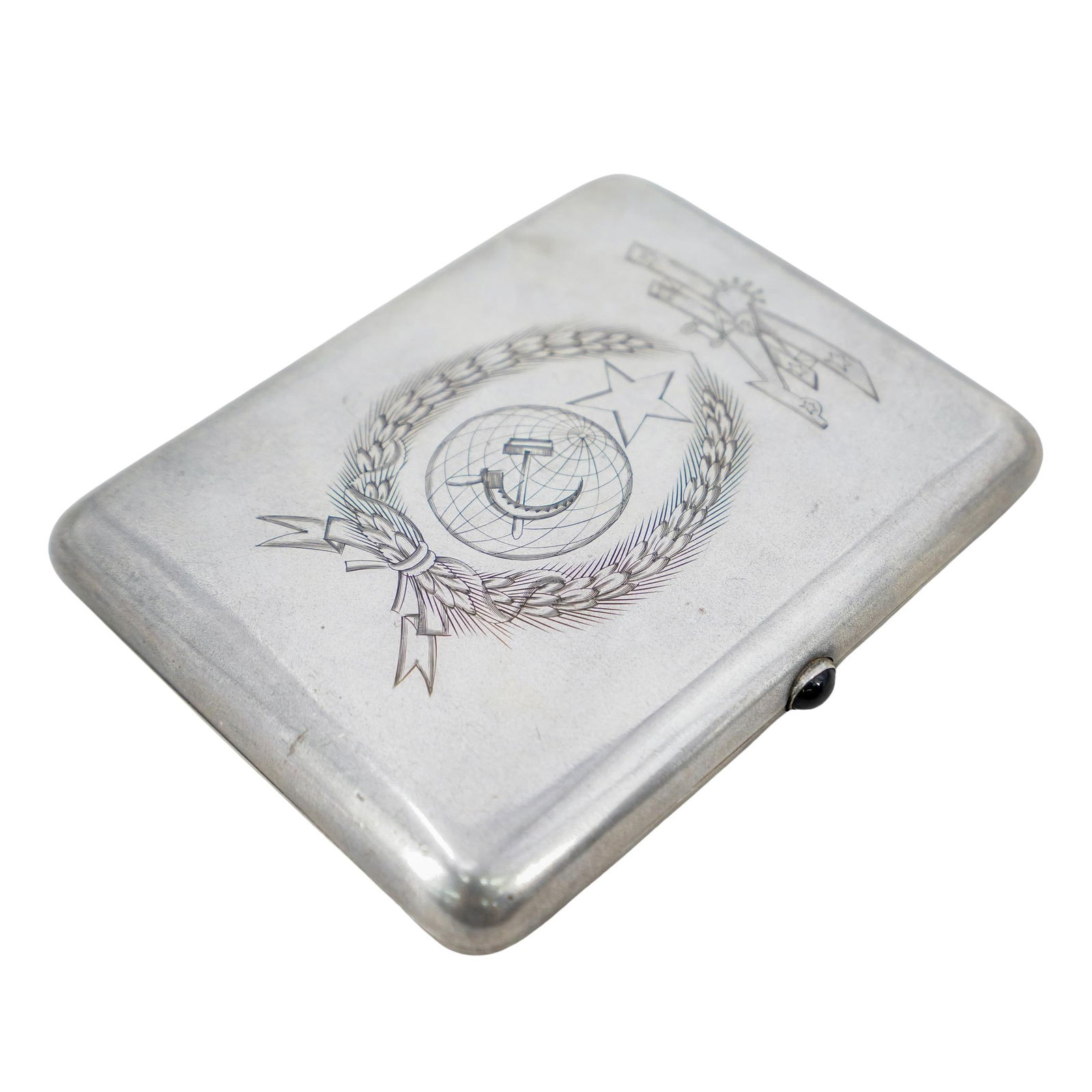Soviet Silver Cigarette Case (1 of 7)