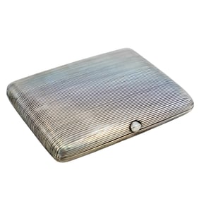 Russian Silver Cigarette Case