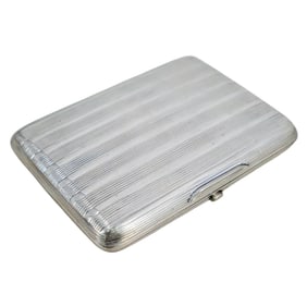Russian Silver Cigarette Case