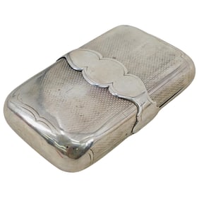 Russian Silver Cigarette Case