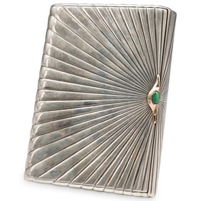 Antique Imperial Russian Silver Cigarette Case