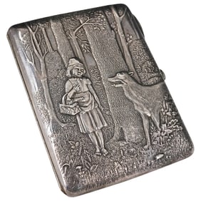 Russian Silver Cigarette Case