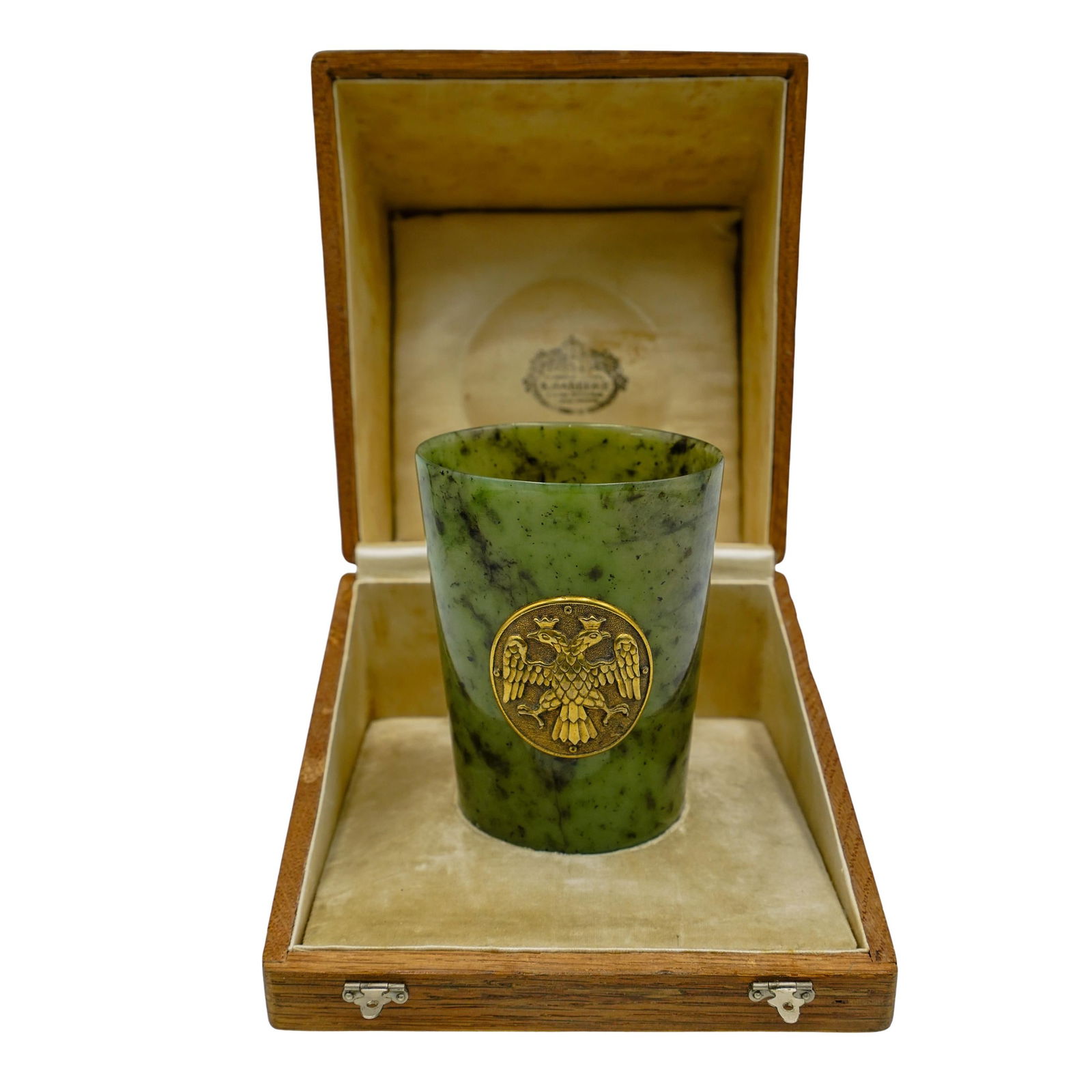 Russian Faberge Era Nephrite Cup (1 of 11)