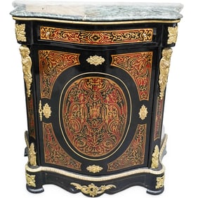 French Louis XIV Style Boulle Cabinet