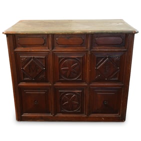 19th century Renaissance Revival Hotel Desk