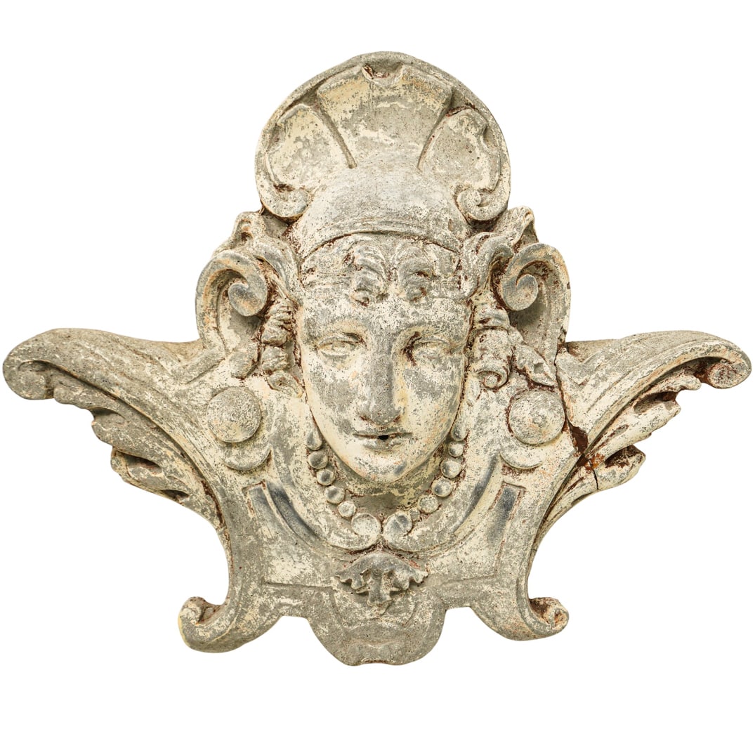 Cast Stone Neoclassical Ornamental Piece (1 of 5)