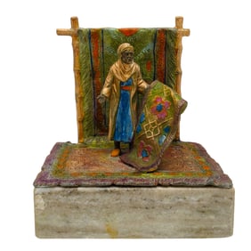 Bergman Style Spelter Orientalist Figure