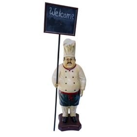 Vintage Style Chef Statue