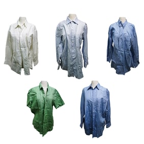 (5 Pc) Ermenegildo Zegna Mens Shirts