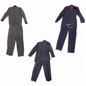 Group of Three Italian Mens Suits